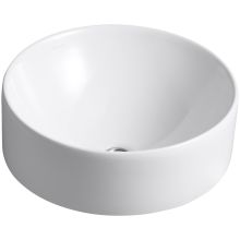 Kohler Vox Round Vessel bathroom sink - White