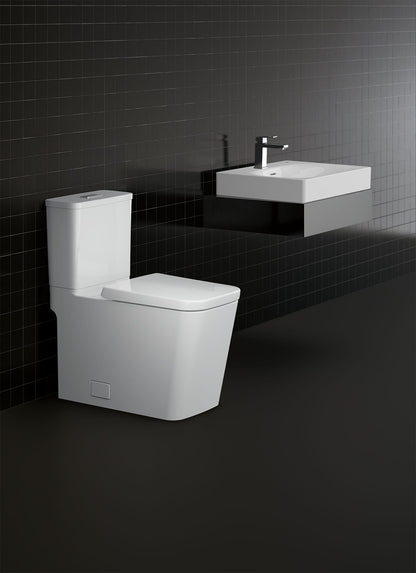 Grohe Eurocube Two-piece Dual Flush Right Height Elongated Toilet With Seat