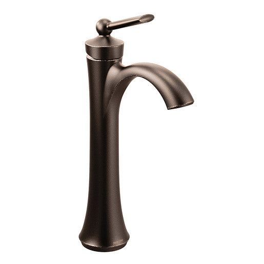 Moen Wynford Oil Rubbed Bronze One-Handle High Arc Bathroom Faucet