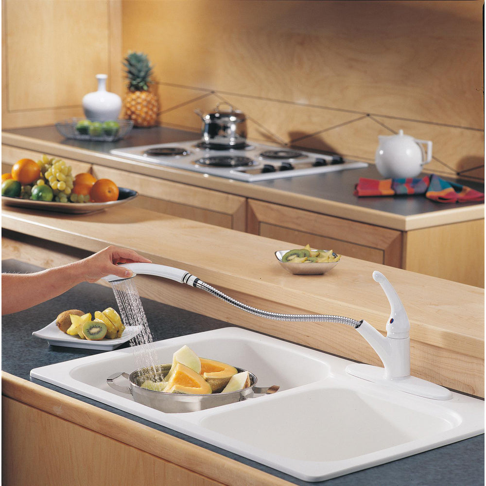 Delta Signature Single Handle Pull-out Kitchen Faucet