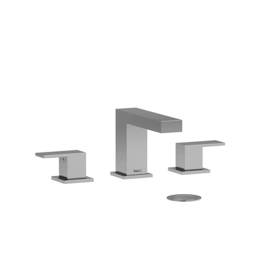 Riobel Kubik Widespread Lavatory Faucet - Chrome
