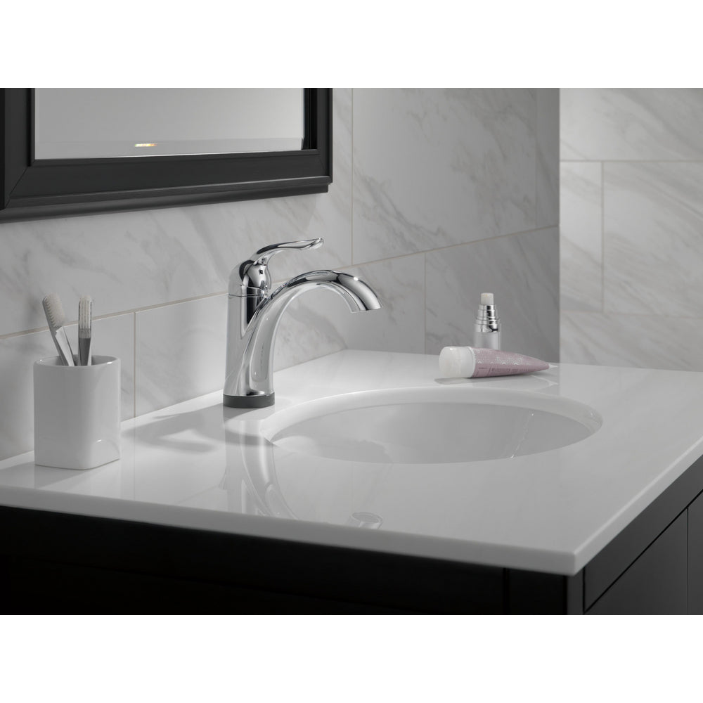 Delta Lahara Single Handle Lavatory Faucet With Touch2O.xt Technology