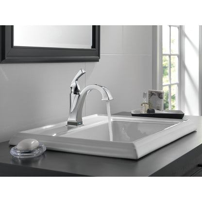 Delta Dryden Single Handle Centerset Lavatory Faucet With Touch2O.xt Technology