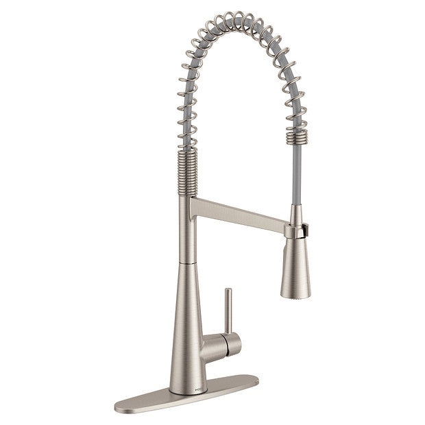 Moen Sleek Spot Resist Stainless One-Handle Pulldown Kitchen Faucet