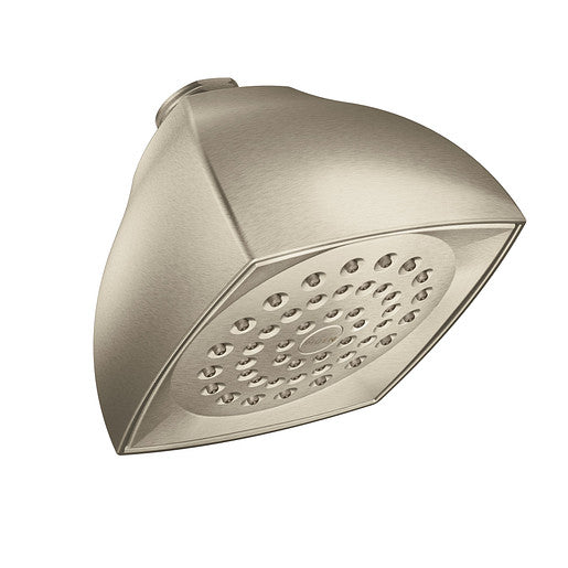 Moen Brushed Nickel One-Function 4 1/16" Diameter Standard Spray Head