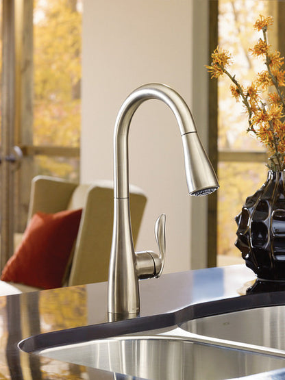 Moen Arbor One-Handle High Arc Pulldown Kitchen Faucet