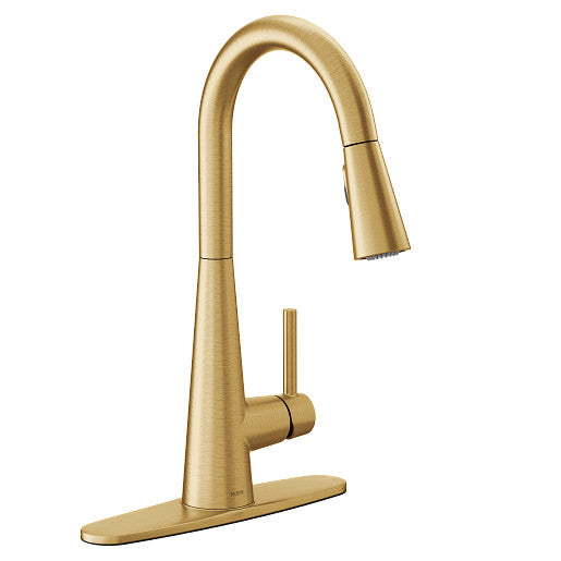 Moen Sleek One-Handle High Arc Pulldown Kitchen Faucet