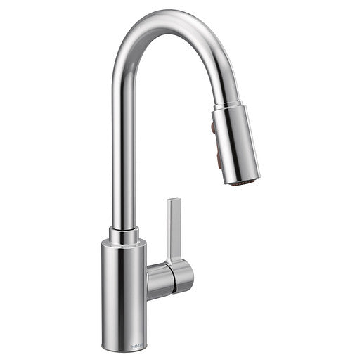 Moen Genta One-Handle High Arc Kitchen Faucet