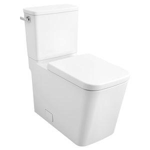Grohe Eurocube Two-piece Right Height Elongated Toilet With Seat, Left-hand Trip Lever