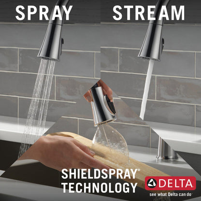Delta Emmeline Shieldspray Pull-down Kitchen Faucet 1L