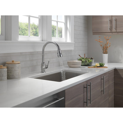Delta Broderick Single Handle Pull-down Kitchen Faucet