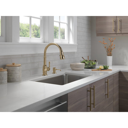 Delta Broderick Single Handle Pull-down Kitchen Faucet