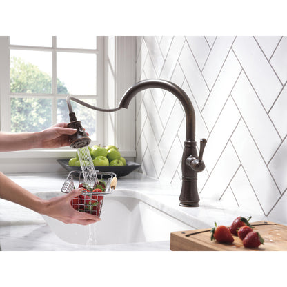 Delta CASSIDY Single Handle Pulldown Kitchen Faucet