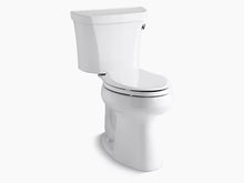 Kohler Highline Two-piece Elongated 1.28 Gpf Chair Height Toilet With Right-hand Trip Lever and 10