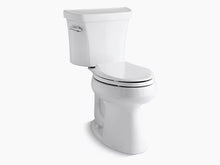 Kohler Highline Two-piece Elongated 1.28 Gpf Chair Height Toilet With Tank Cover Locks and 10
