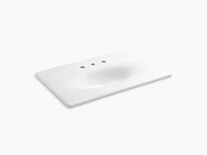 Kohler Iron/impressions 37" Enameled Cast Iron Vanity Top With Integrated Oval Sink
