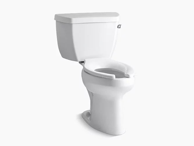 Kohler Highline Classic Two-piece Elongated Chair Height Toilet (Right hand Lever)