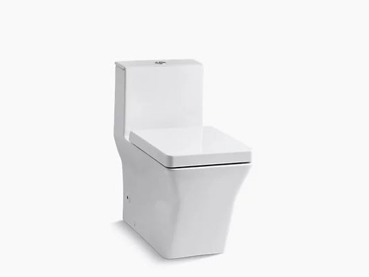 Kohler Rêve one-piece Compact Elongated Chair Height Dual-flush Chair-height Toilet With Slow-close Seat