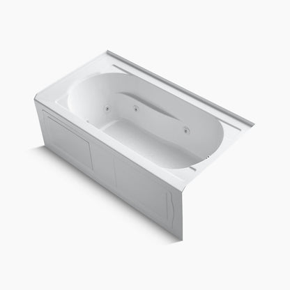 Kohler Devonshire 60" X 32" Alcove Whirlpool Bathtub, Right Drain