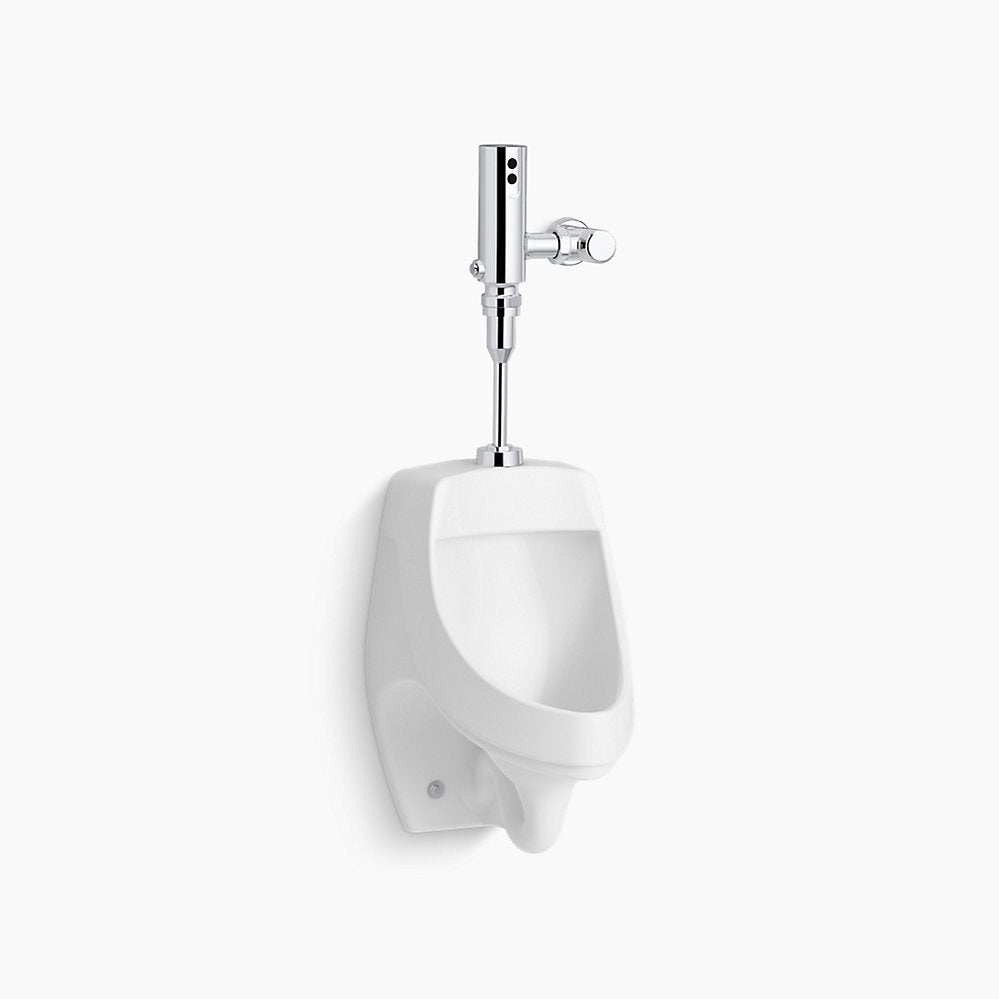 Kohler Dexter High-efficiency Urinal With Mach Tripoint Touchless 0.5 gpf HES-powered Flushometer