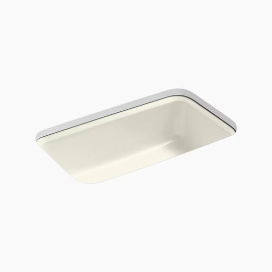Kohler Bakersfield™ 31" undermount single-bowl kitchen sink (Five Hole Pattern)