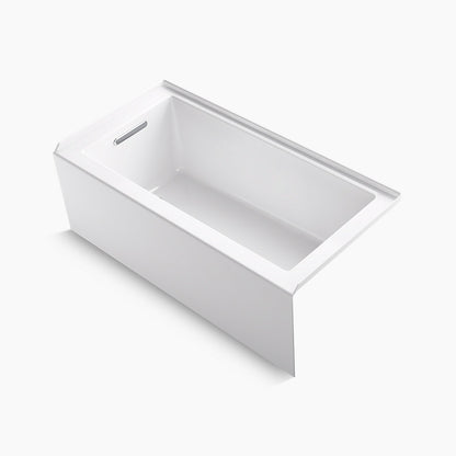 Kohler Underscore 60" X 30" Alcove Bath With Integral Apron, Integral Flange, and Left-hand Drain