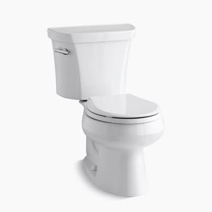 Kohler Wellworth Two-piece Round-front Toilet, 1.28 Gpf (Tank Cover Locks Included)