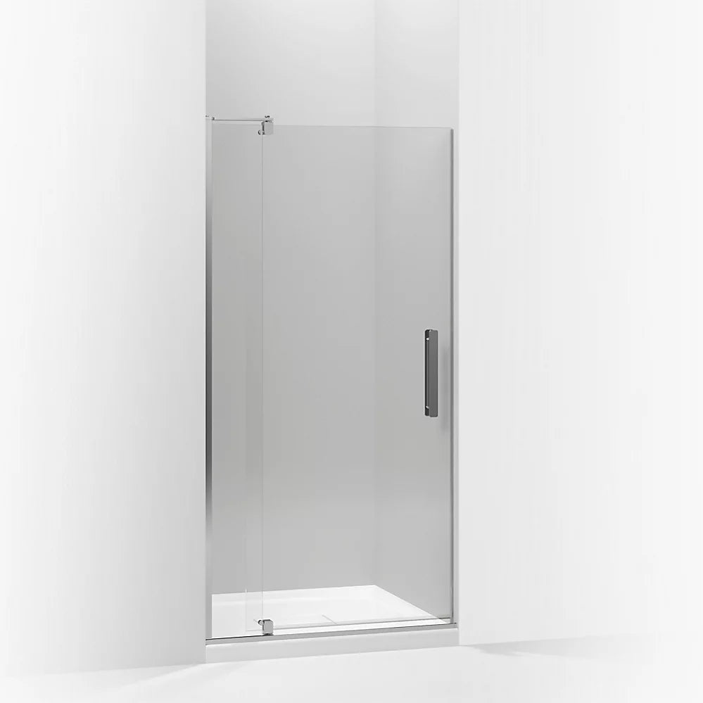 Kohler Revel Pivot 74"H 40"W Shower Door With Thick Crystal Clear Glass