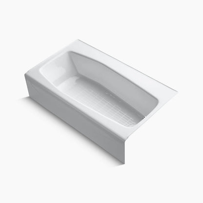 Kohler Villager 60" X 34-1/4" Alcove Bath, Right Drain