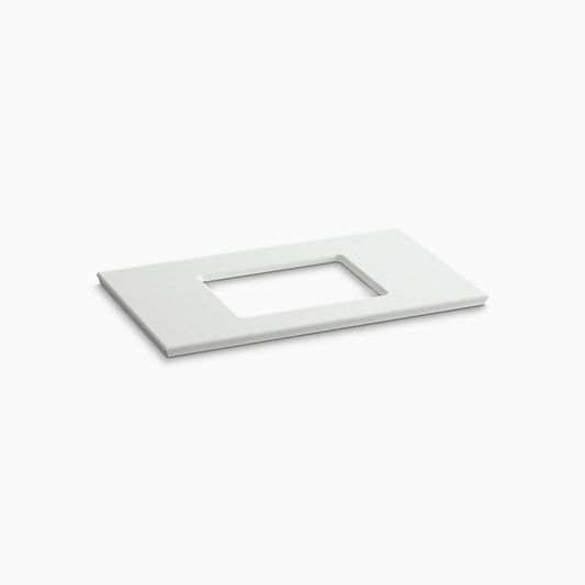 Kohler Solid/expressions 37" Vanity Top With Single Verticyl Rectangular Cutout
