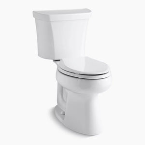 Kohler Highline Two-piece Elongated Toilet, Dual-flush (Right hand Lever)