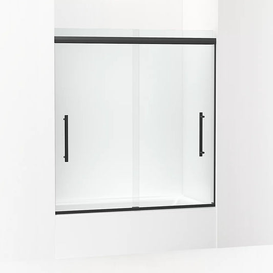 Kohler Pleat 64" H Sliding Bath Door 6" Thick Glass