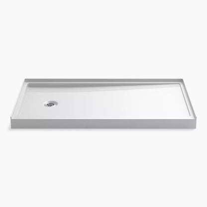 Kohler Rely 60" x 32" Alcove Shower Base Left Drain