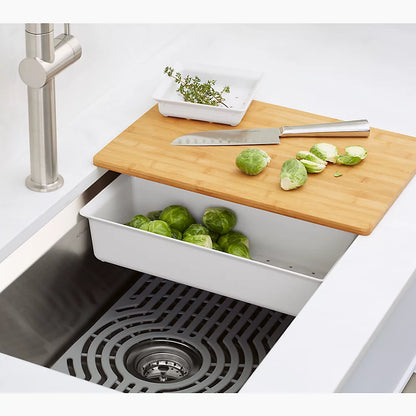 Kohler Task 27" Top/ Undermount Single-Bowl Workstation Kitchen Sink