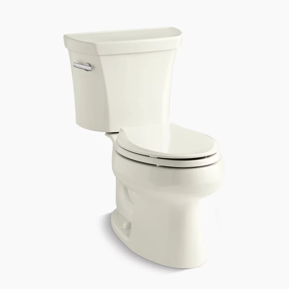 Kohler Wellworth Two-piece Elongated Toilet, 1.28 Gpf ( (Tank contains protective lining))