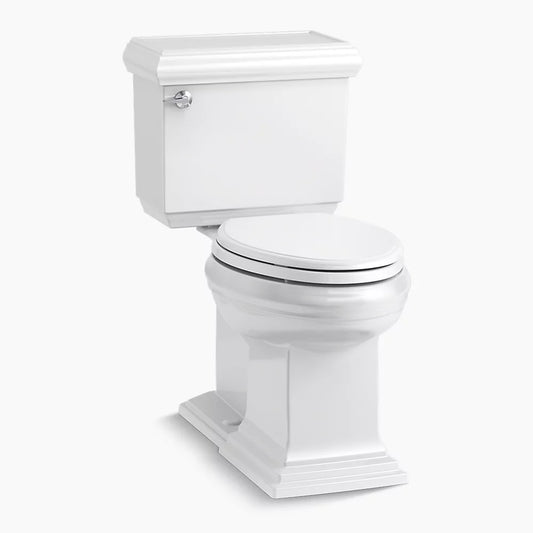 Kohler Memoirs Classic Two-piece Elongated Toilet With Concealed Trapway, 1.28 Gpf