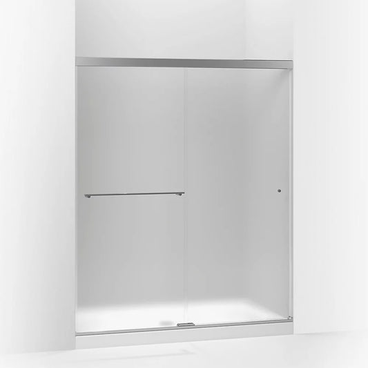 Kohler Revel Sliding Shower Door 76" H 60"W Thick Frosted Glass