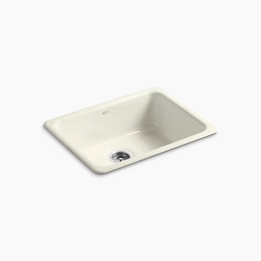 Kohler Iron/tones 24-1/4" Top-/undermount Single-bowl Bar Sink
