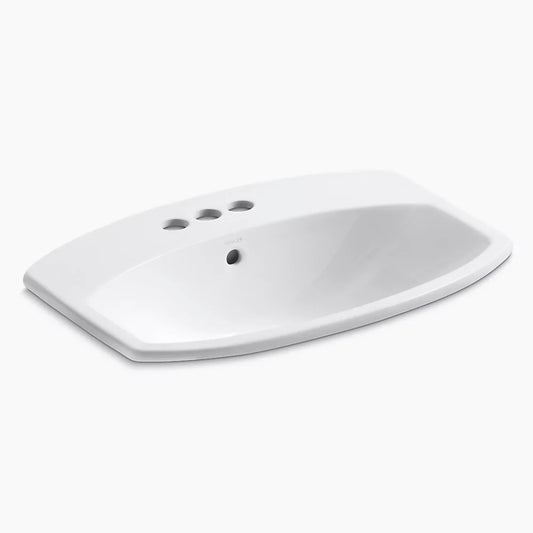 Kohler Cimarron 22-3/4" Rectangle Drop-in Bathroom Sink