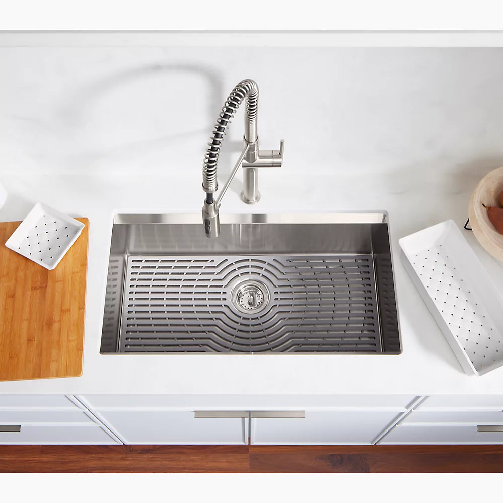 Kohler Task 33" Top/ Undermount Single-Bowl Workstation Kitchen Sink