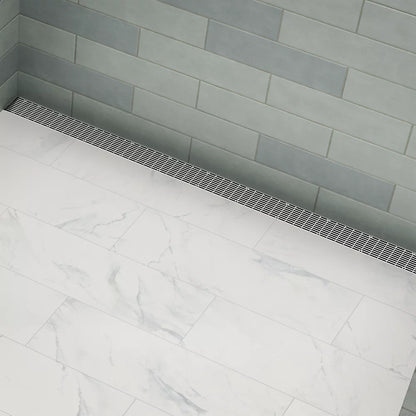 Kohler 1-1/4" x 36" Linear Drain Grate With Lattice Pattern
