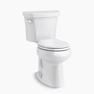 Kohler Highline Two-piece Round-front Toilet, 1.28 Gpf  (Tank contains protective lining)