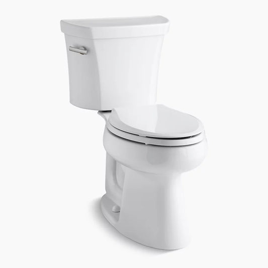 Kohler Highline Two-piece Elongated Toilet, 1.28 Gpf  (Tank contains protective lining)