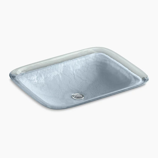 Kohler Inia 20-3/4" Rectangular Drop-in Bathroom Sink Without Overflow - OpaqueDusk