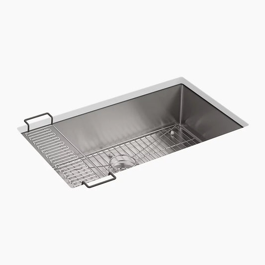 Kohler Strive 32" Undermount Single-bowl Kitchen Sink With Accessories