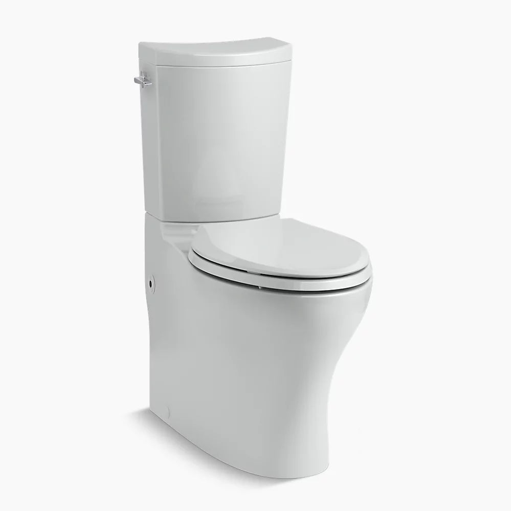 Kohler Persuade Curv Two-Piece Elongated Toilet With Skirted Trapway Dual-Flush