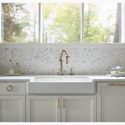 Kohler Whitehaven 35-1/2" Undermount Single-bowl Farmhouse Kitchen Sink