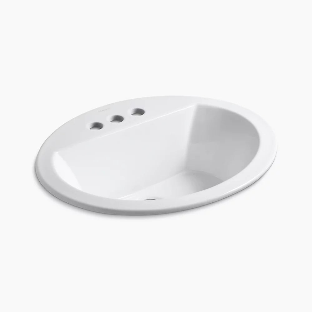 Kohler Bryant 20-1/4" Oval Drop-in Bathroom Sink