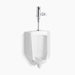 Kohler Bardon High-efficiency Urinal With Mach Tripoint Touchless 0.125 GPF HES-powered Flushometer
