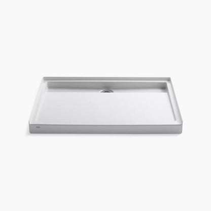 Kohler Groove 48" x 36" Alcove Shower Base, Rear Center Drain